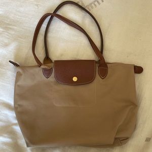 SOLDTan authentic Longchamp Lepilage Bag